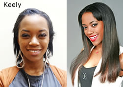 Keely's Hair makeover