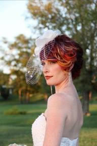 Wedding day hair styles
